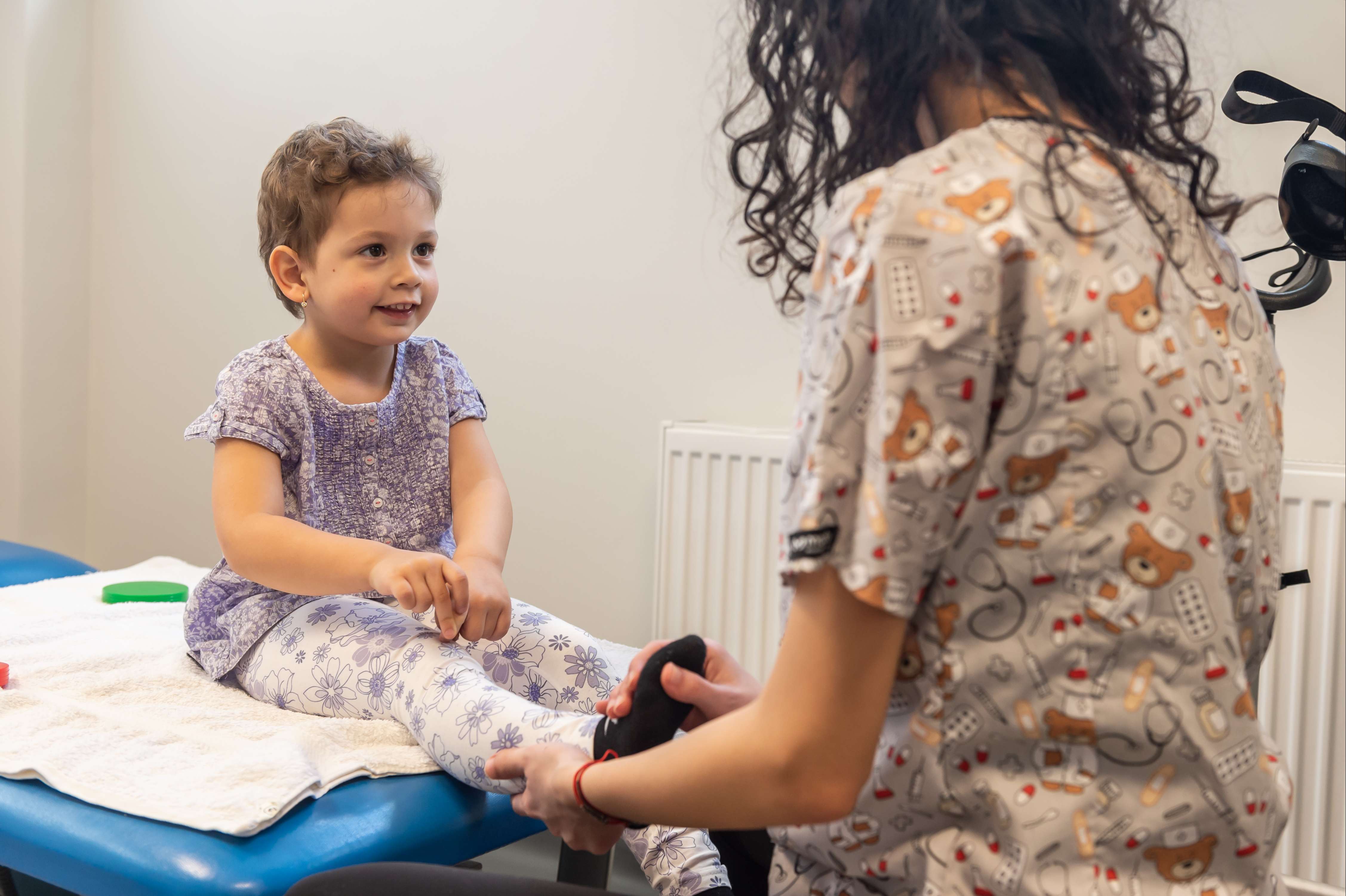 kinetoterapie pediatrica masaj
